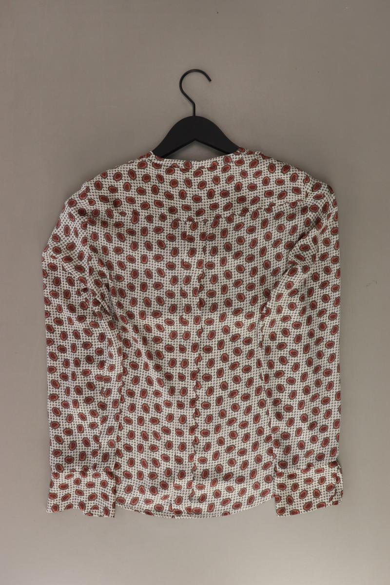 R95TH Schluppenbluse Gr. 38 mit Paisleymuster Langarm creme aus Polyester - Image 2