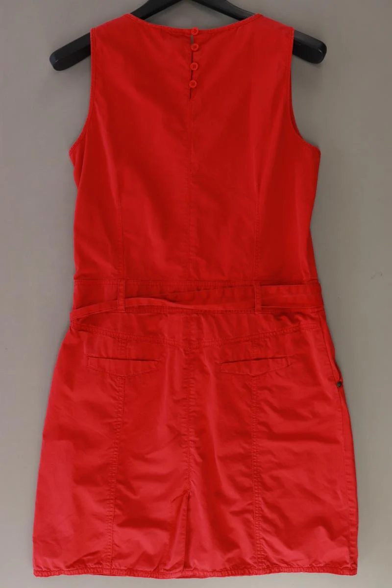 Gin Tonic Midikleid Gr. 40 Ärmellos rot aus Baumwolle - Image 2