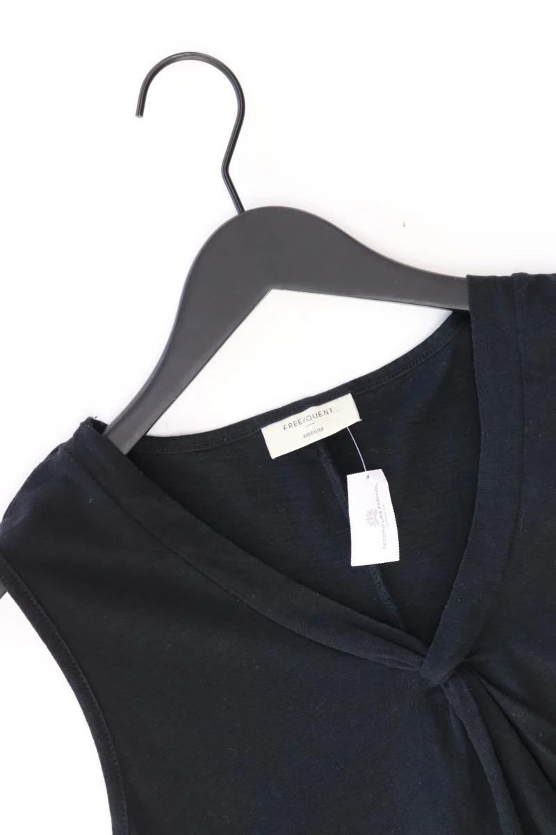 Free/Quent Midikleid Gr. M Ärmellos schwarz aus Baumwolle - Image 3