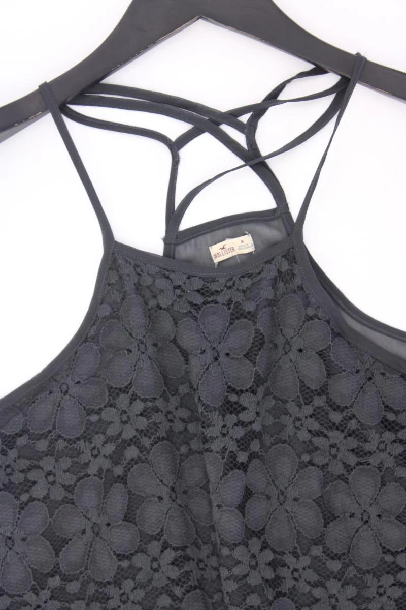 Hollister Spaghetti-Top Gr. M grau aus Baumwolle - Image 2