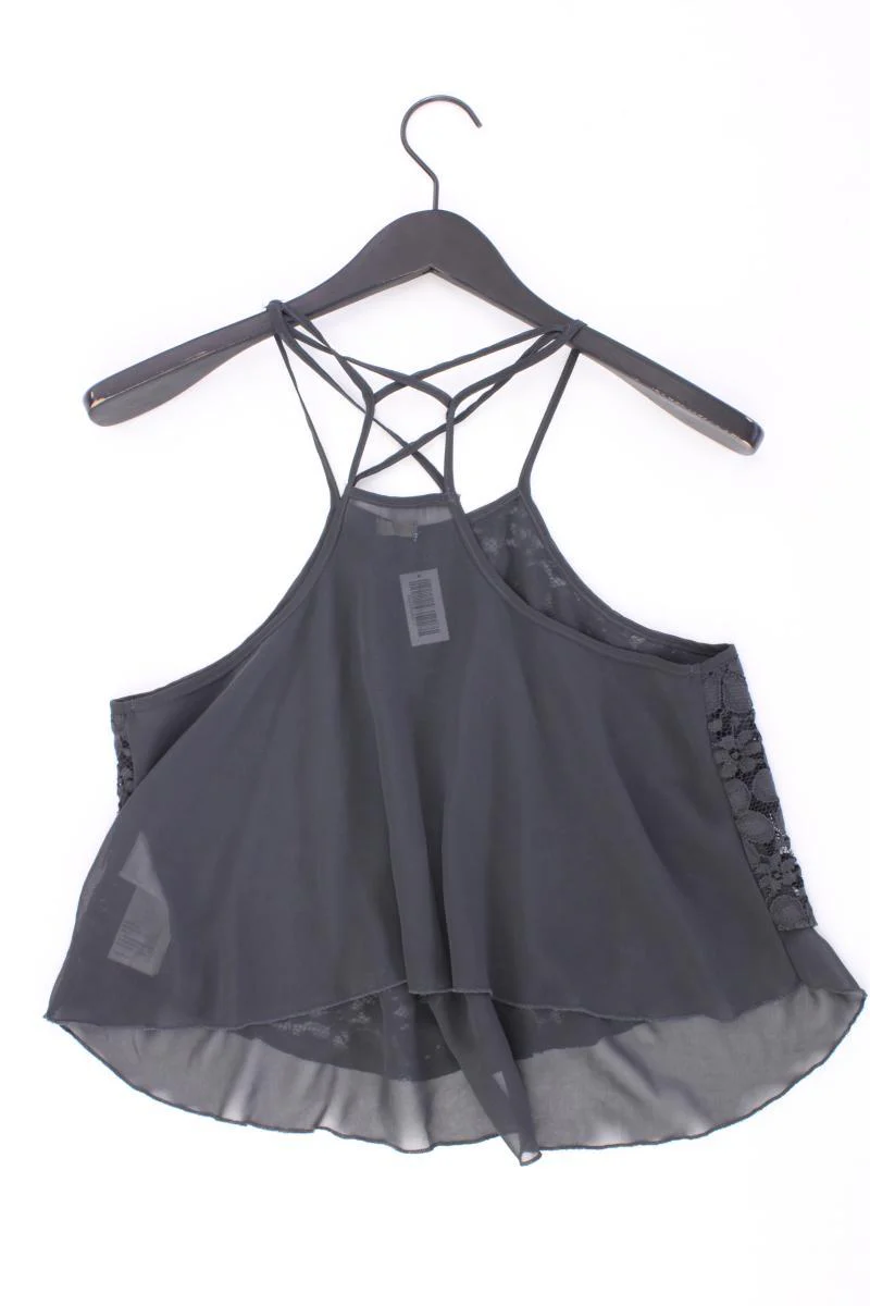 Hollister Spaghetti-Top Gr. M grau aus Baumwolle - Image 3