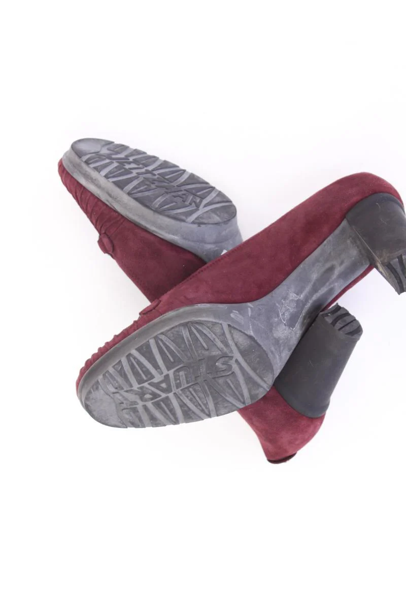 Stuart Weitzman Pumps Gr. 41,5 lila aus Leder - Image 4