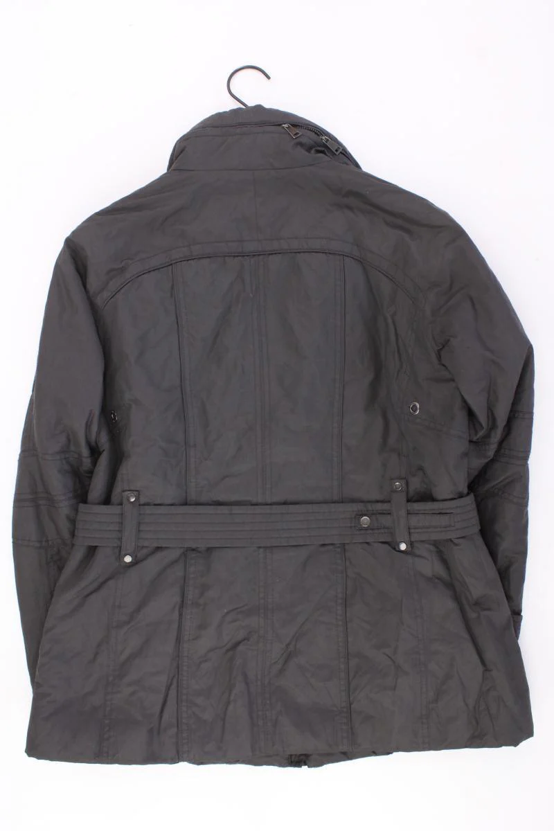 Fuchs Schmitt Regular Jacke Gr. 40 mit Gürtel grau aus Baumwolle - Image 3