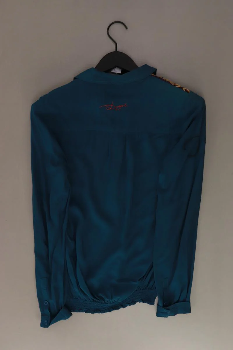 Desigual Langarmbluse Gr. XS blau aus Viskose - Image 2