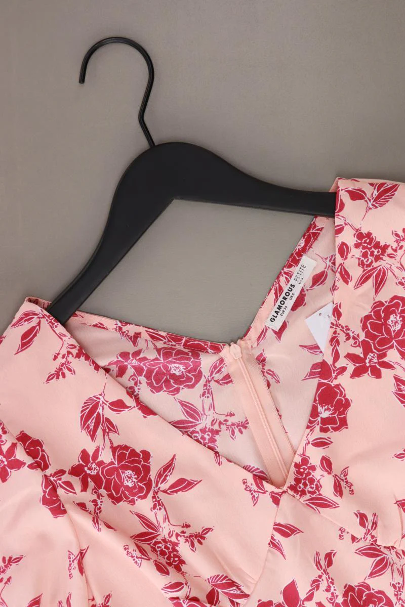 Glamorous Petit Kleid Gr. 36 mit Blumenmuster Langarm rosa aus Polyester - Image 3