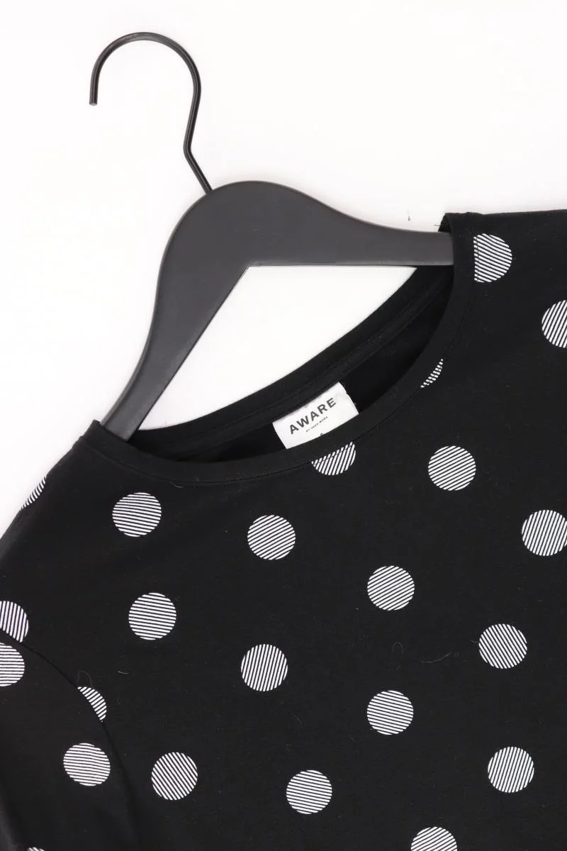 Vero Moda Regular Shirt Gr. S gepunktet 3/4 Ärmel schwarz aus Lyocell - Image 3