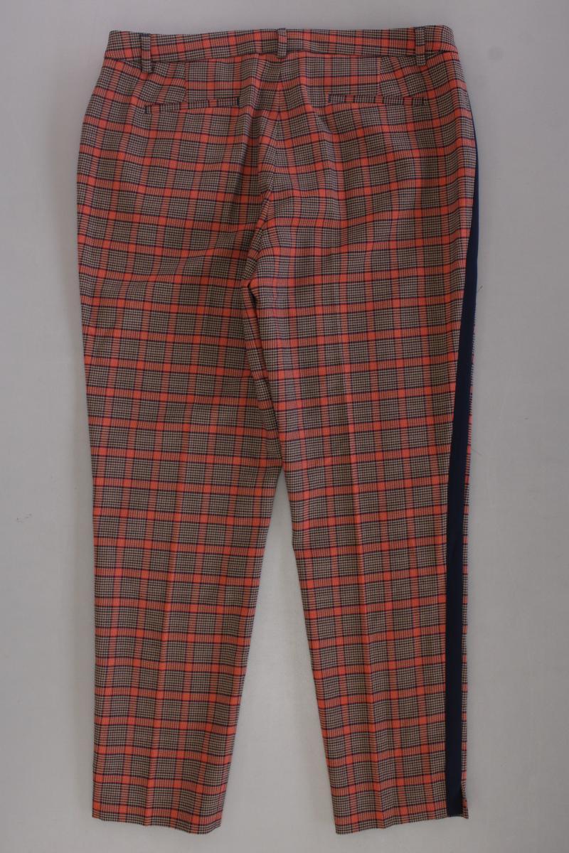 St. Emile Stoffhose Gr. 42 kariert neuwertig orange aus Polyester - Image 3