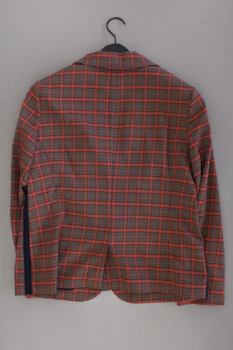 St. Emile Classic Blazer Gr. 44 kariert neuwertig orange aus Polyester - Image 3