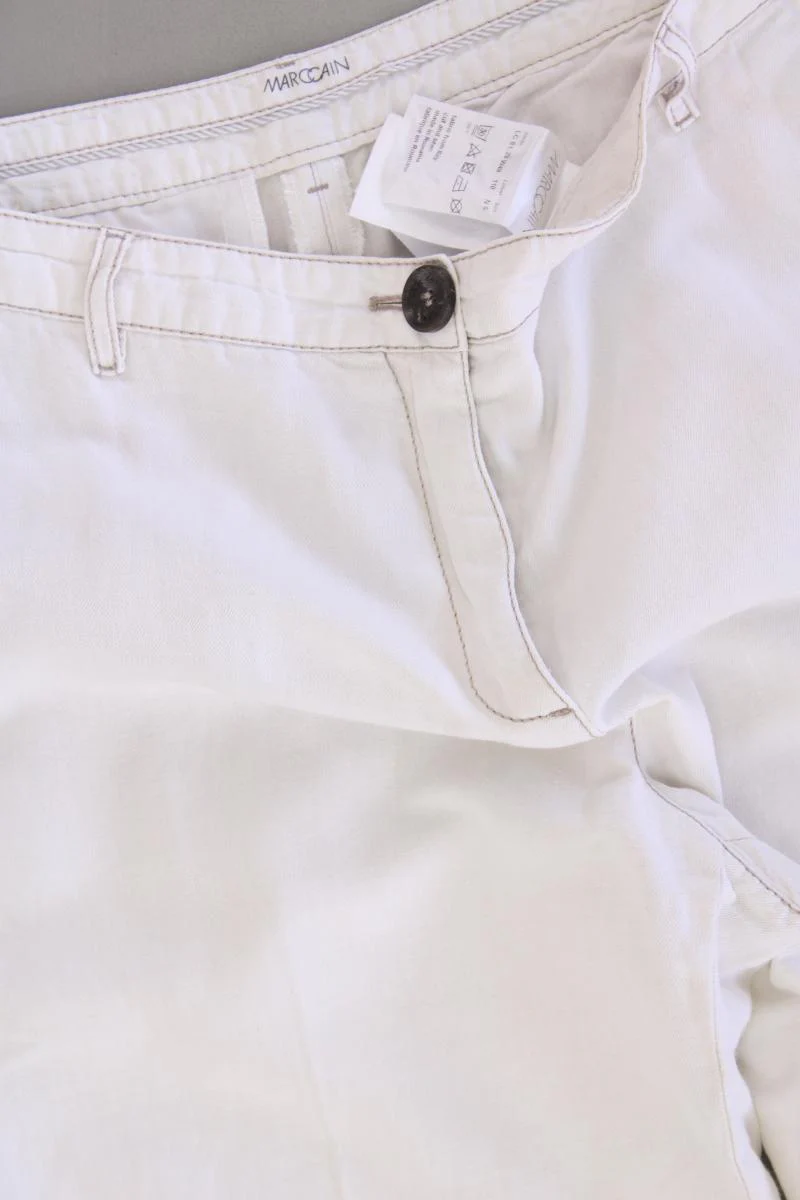 Marc Cain Hose Gr. 42 creme aus Baumwolle - Image 2