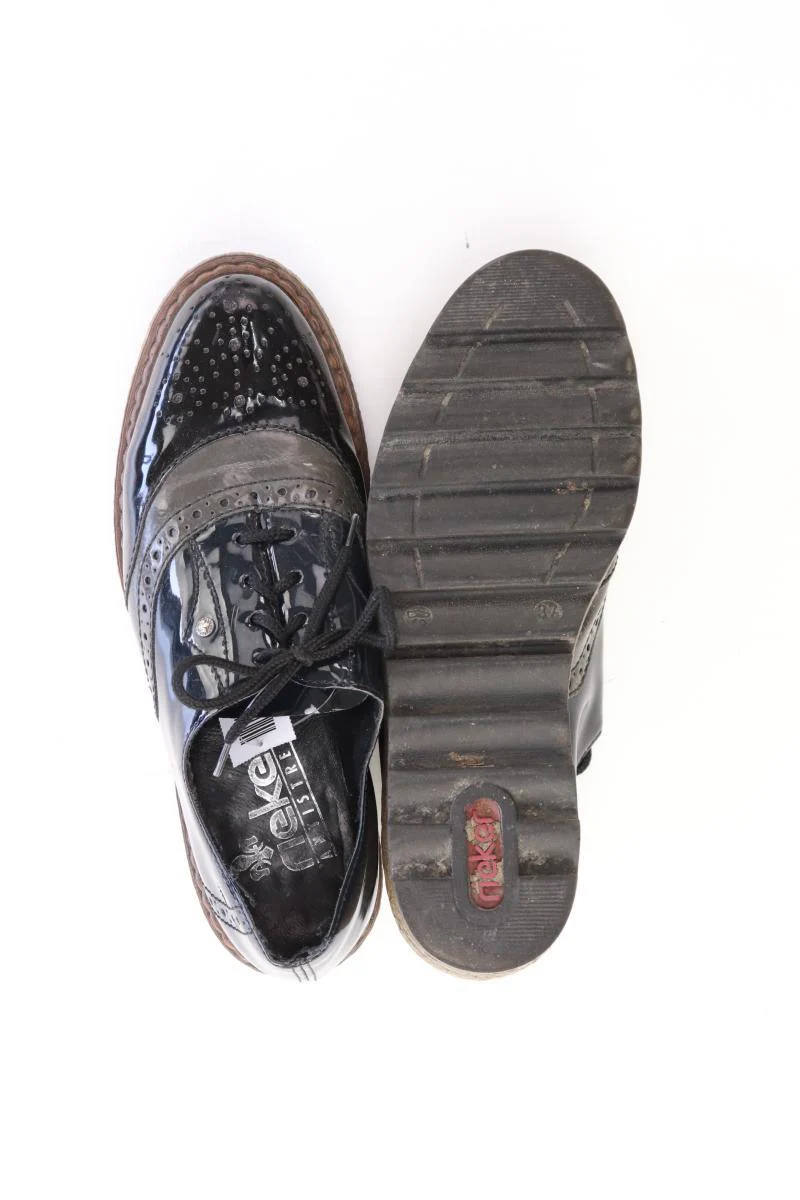 Rieker Schuhe Gr. 37 blau - Image 4