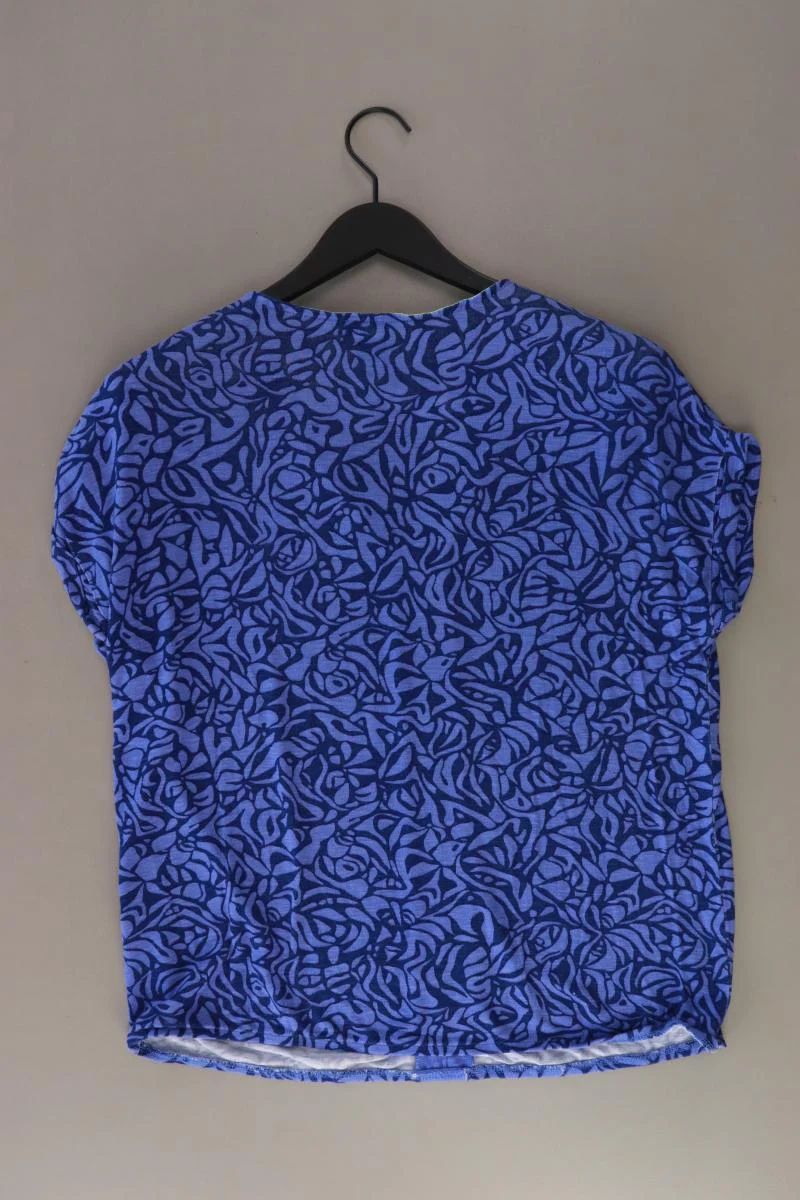 Street One Printshirt Gr. 42 neuwertig Kurzarm blau - Image 2