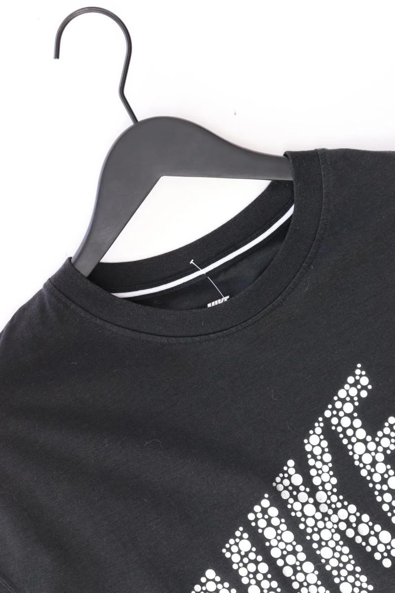 Nike Sportshirt für Herren Gr. M Kurzarm schwarz aus Modal - Image 3