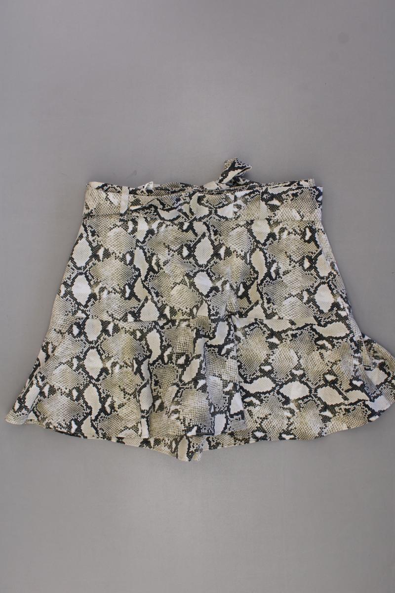 Zara Skort Gr. S mit Tierdruck neuwertig braun aus Polyester - Image 3