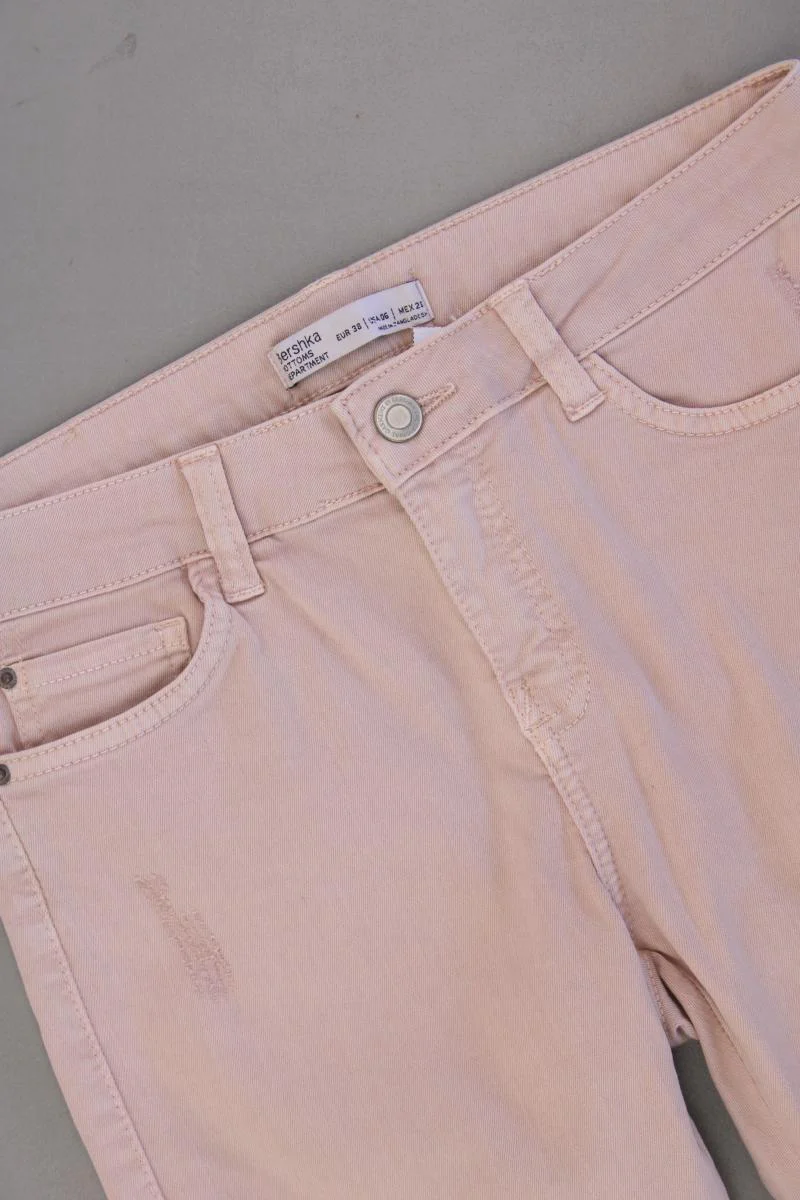 Bershka Cargo Jeans Gr. 38 rosa aus Baumwolle - Image 2