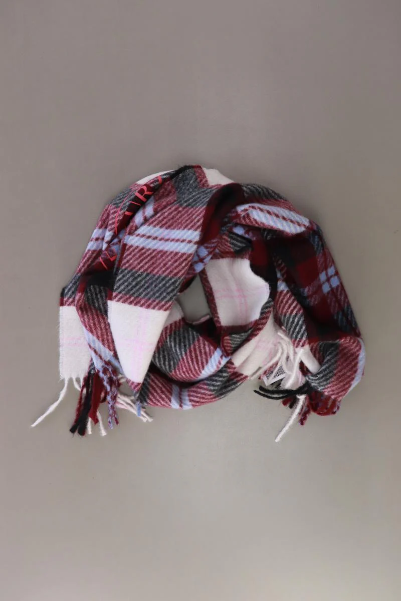 Street One Schal kariert neuwertig lila aus Polyester