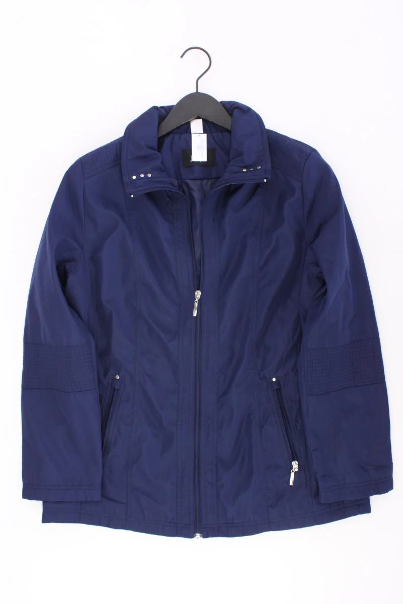 Paola Classic Jacke Gr. 42 neuwertig blau aus Polyester