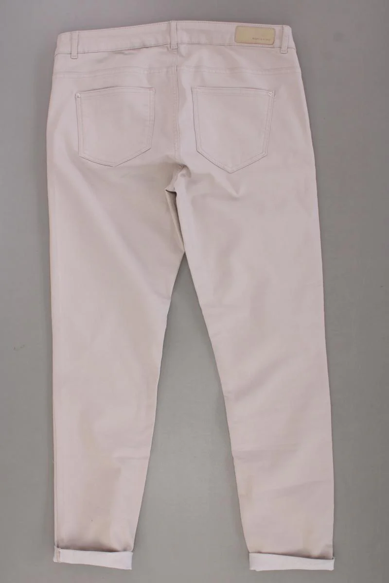 More&More Skinny Jeans Gr. 40 neuwertig creme aus Baumwolle - Image 3