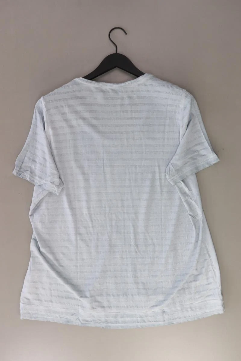 Cosima T-Shirt Gr. 48 Kurzarm blau aus Viskose - Image 2