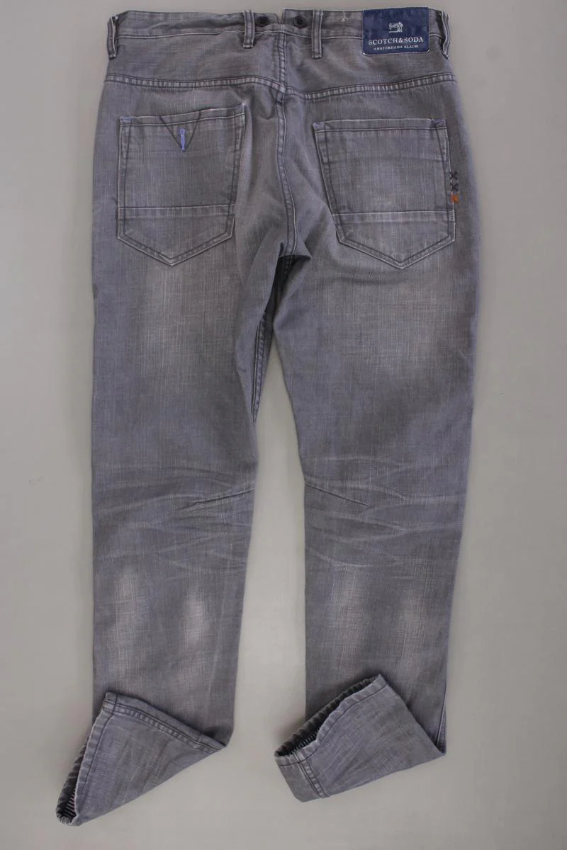 Scotch & Soda Straight Jeans für Herren Gr. W33/L34 grau aus Baumwolle - Image 3