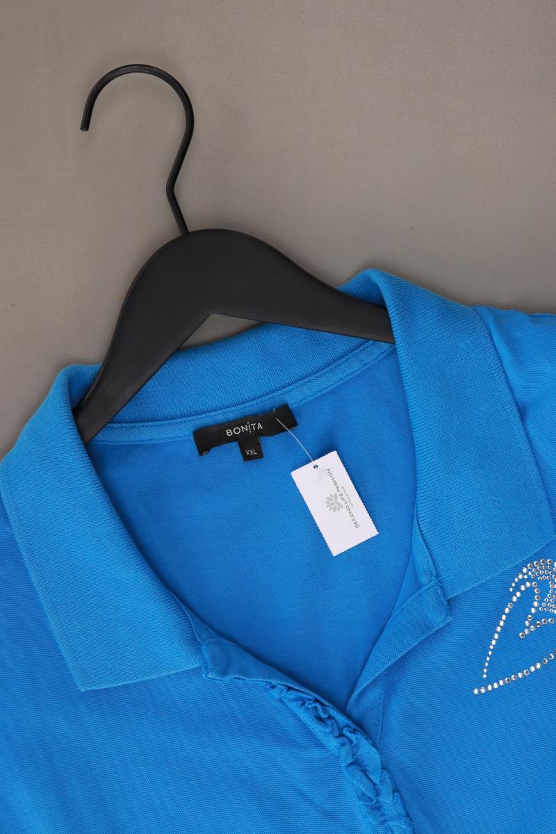 Bonita Polotop Gr. XXL neuwertig blau aus Baumwolle - Image 3
