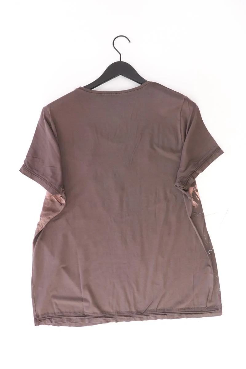 Bonita Printshirt Gr. XL Kurzarm braun aus Viskose - Image 2