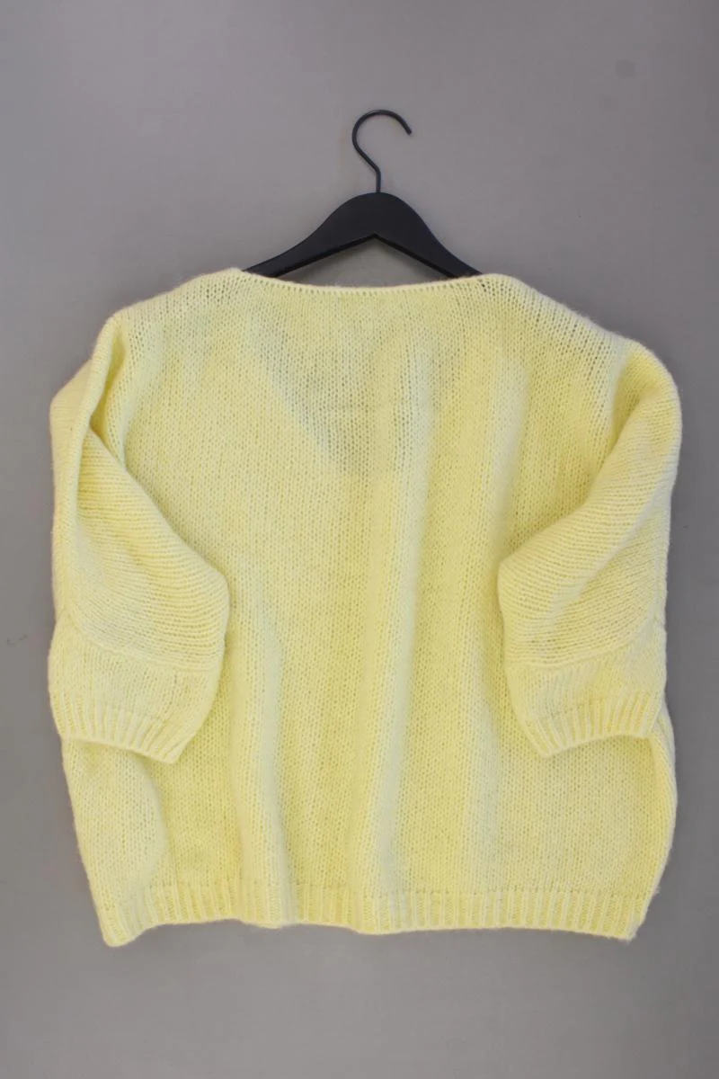 Carla Giannini Grobstrickpullover Gr. 46 gelb aus Polyacryl - Image 3