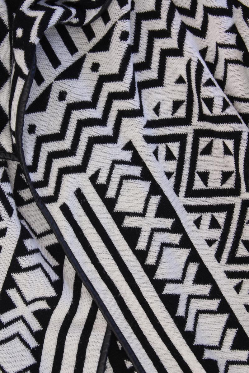 Beaumont Strickjacke Gr. XL geometrisches Muster Langarm schwarz aus Polyacryl - Image 3