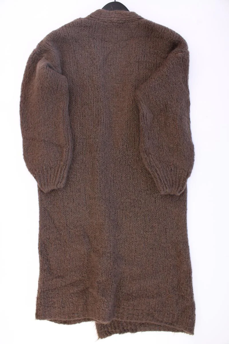 Carla Giannini Strickjacke Gr. OneSize Langarm braun aus Polyacryl - Image 4