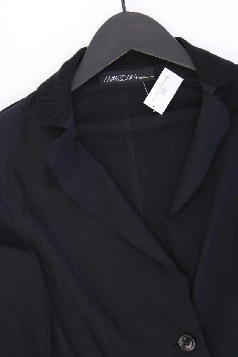 Marc Cain Slim Blazer Gr. 36 schwarz aus Baumwolle - Image 2