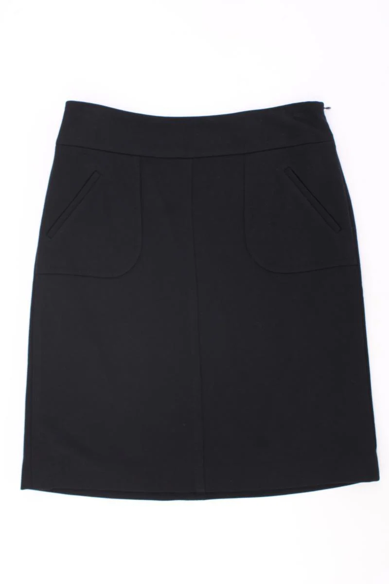 Esprit Collection Rock Gr. 36 schwarz aus Viskose
