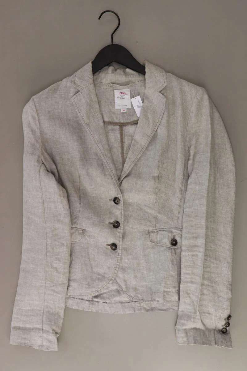 s.Oliver Regular Blazer Gr. 38 grau