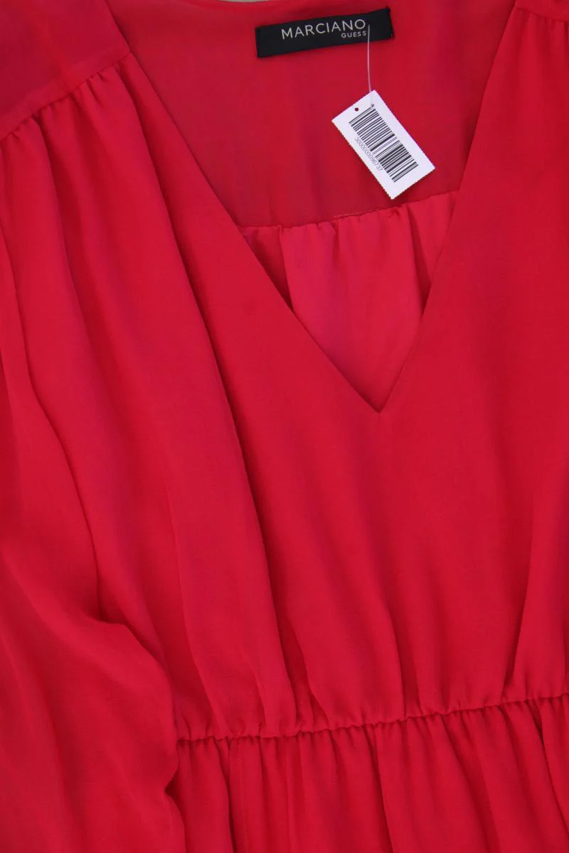 Marciano Guess Chiffonkleid Gr. 40 Langarm pink aus Seide - Image 2