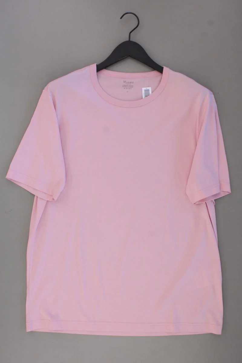 MAERZ München T-Shirt für Herren Gr. 54 neuwertig Kurzarm rosa aus Baumwolle