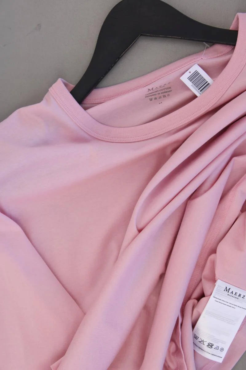 MAERZ München T-Shirt für Herren Gr. 54 neuwertig Kurzarm rosa aus Baumwolle - Image 3