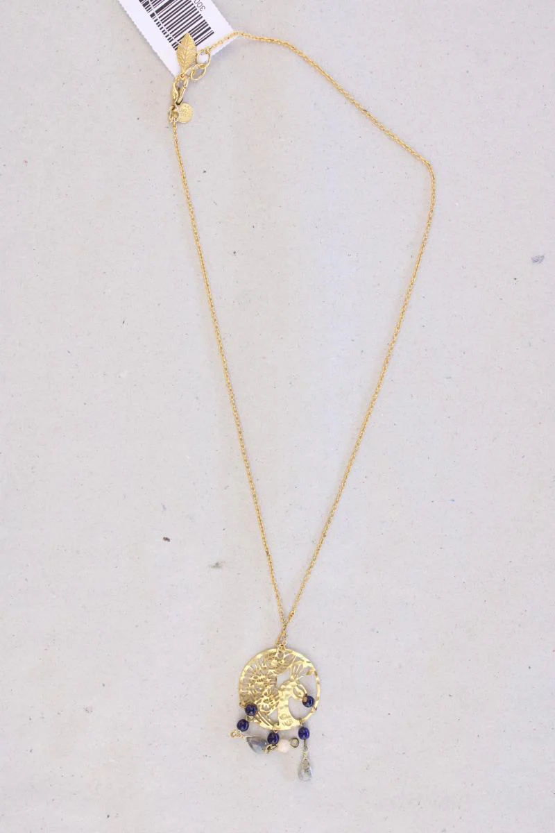 David Aubrey Halskette gold