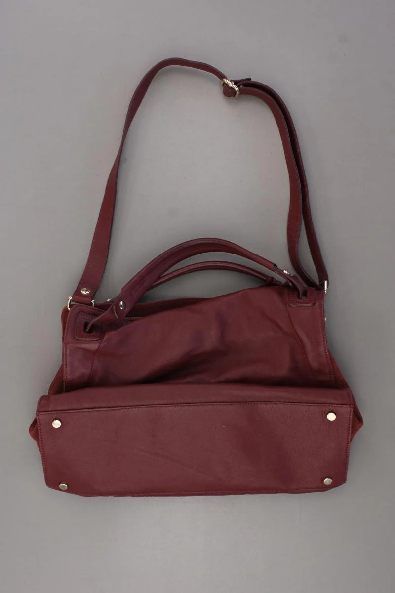 minelli Henkeltasche rot aus Leder - Image 2