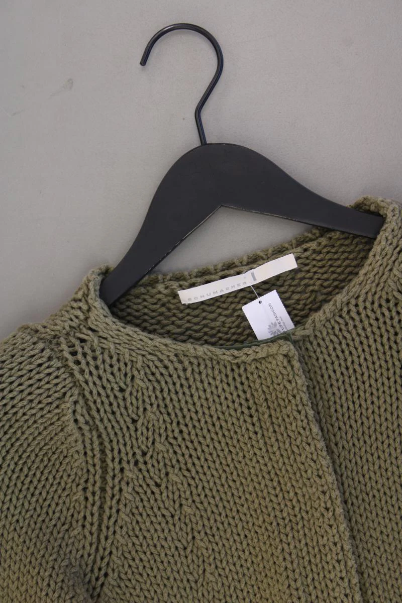 Dorothee Schumacher Strickjacke Gr. S 3/4 Ärmel olivgrün - Image 2