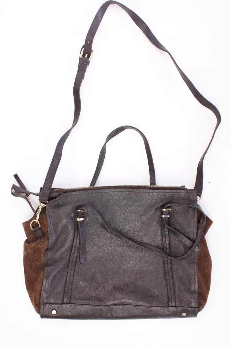 Massimo Dutti Schultertasche braun aus Leder - Image 2