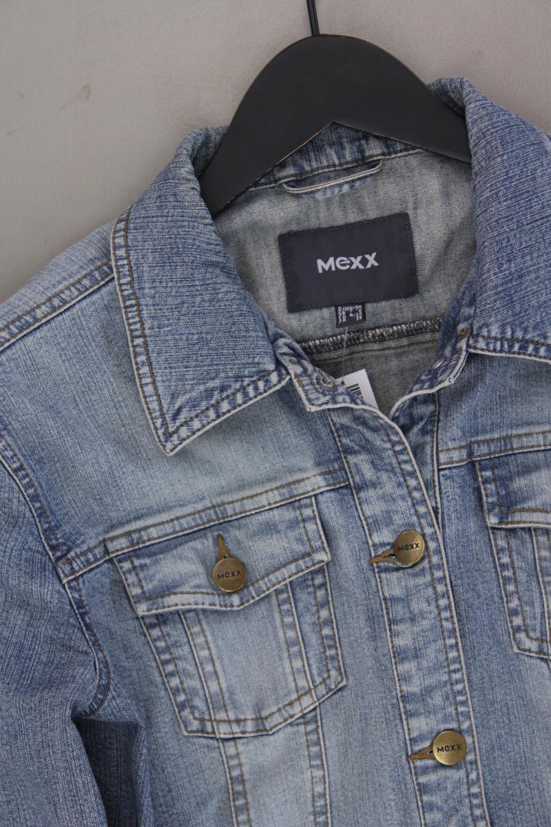 Mexx Jeansjacke Gr. 34 Vintage blau aus Baumwolle - Image 2