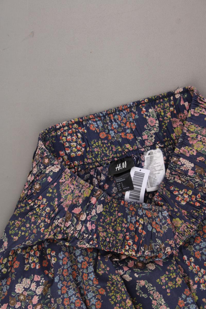 H&M Rock Gr. S mit Blumenmuster mehrfarbig aus Baumwolle - Image 2