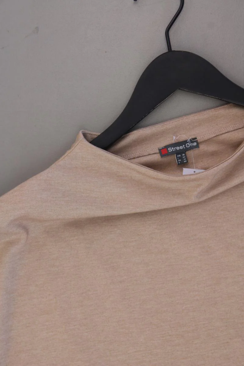 Street One T-Shirt Gr. 38 Kurzarm braun aus Viskose - Image 2