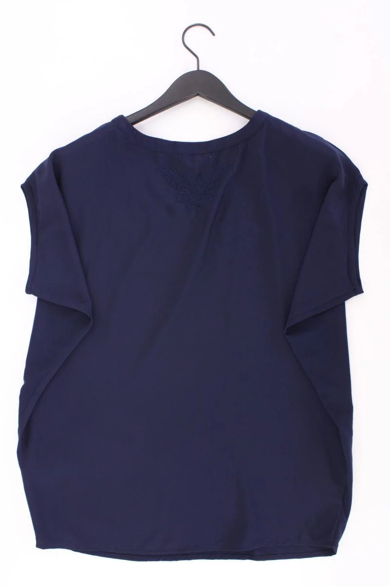 Esprit Kurzarmbluse Gr. S neuwertig blau aus Polyester - Image 3