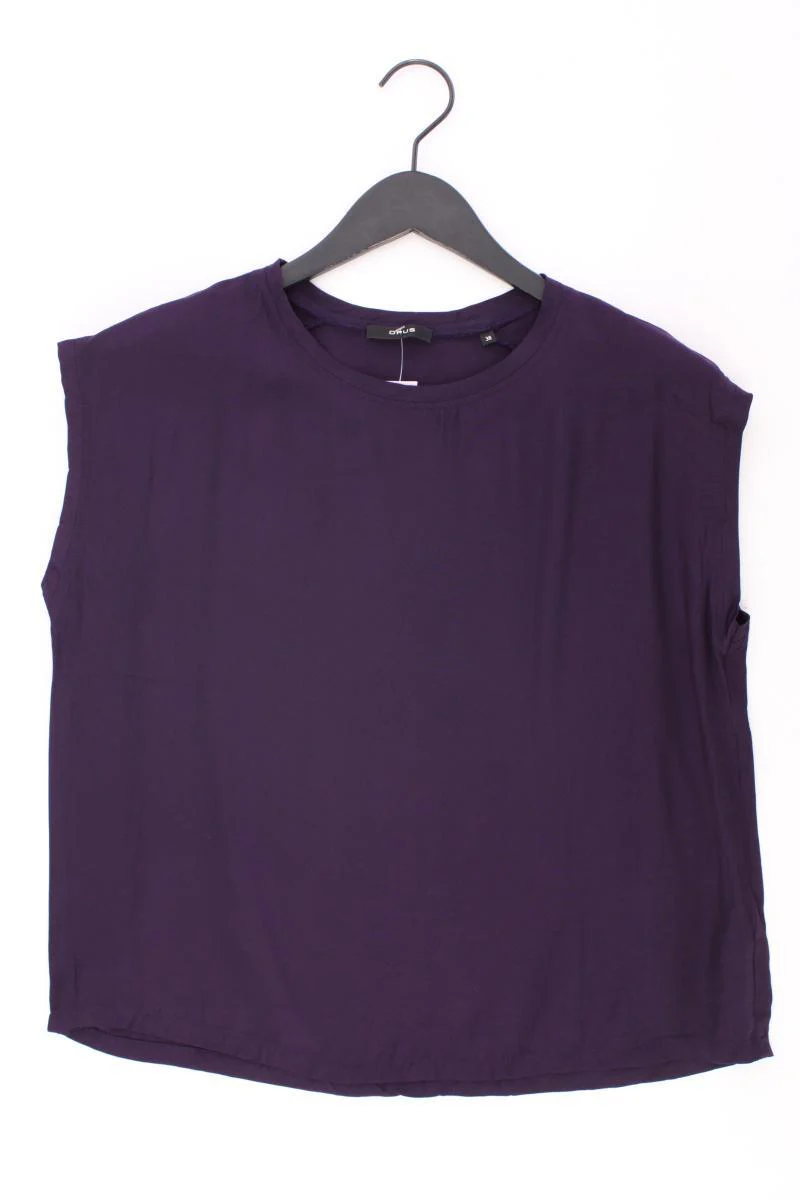 Opus Bluse Modell Finya Gr. 38 neuwertig Kurzarm lila aus Viskose