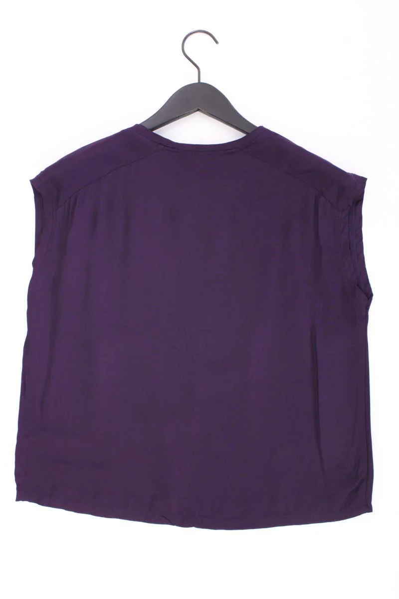 Opus Bluse Modell Finya Gr. 38 neuwertig Kurzarm lila aus Viskose - Image 3