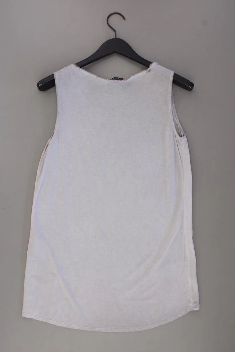 Street One Ärmellose Bluse Gr. 38 neuwertig grau aus Viskose - Image 3