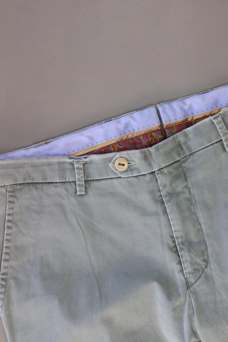 Meyer Chinohose für Herren Gr. W33/L32 blau aus Baumwolle - Image 3