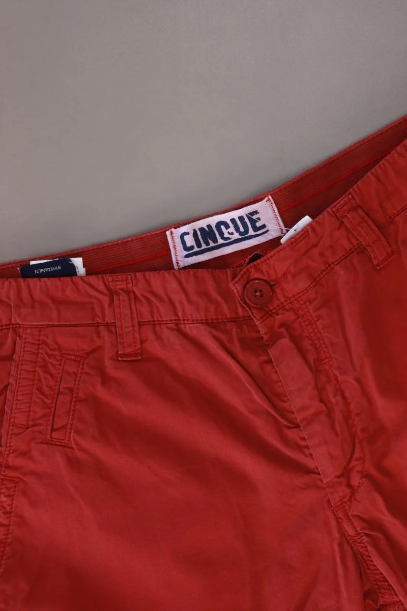 Cinque Chinohose für Herren Gr. 50 rot aus Baumwolle - Image 3