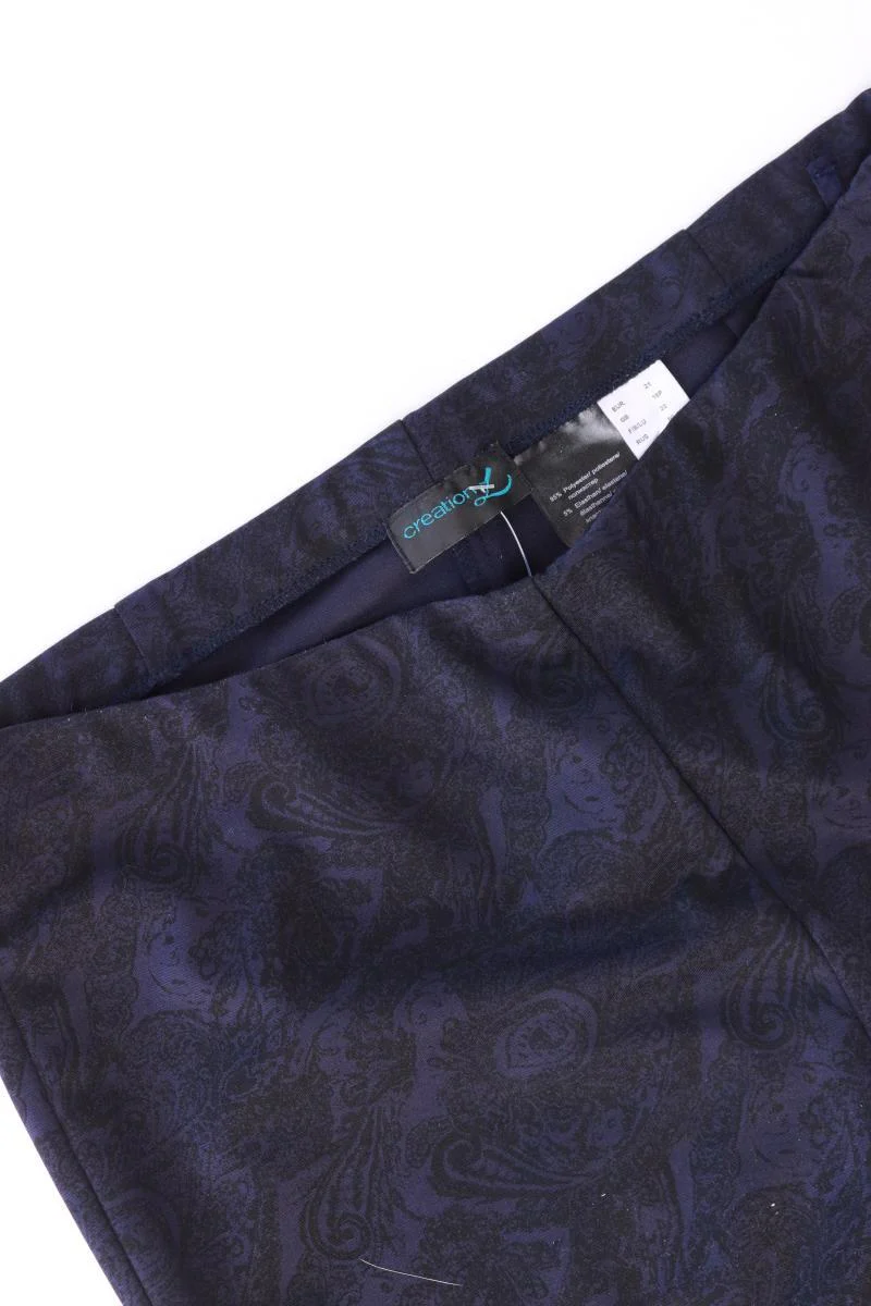 creation L Hose Gr. Kurzgröße 21 blau aus Polyester - Image 3