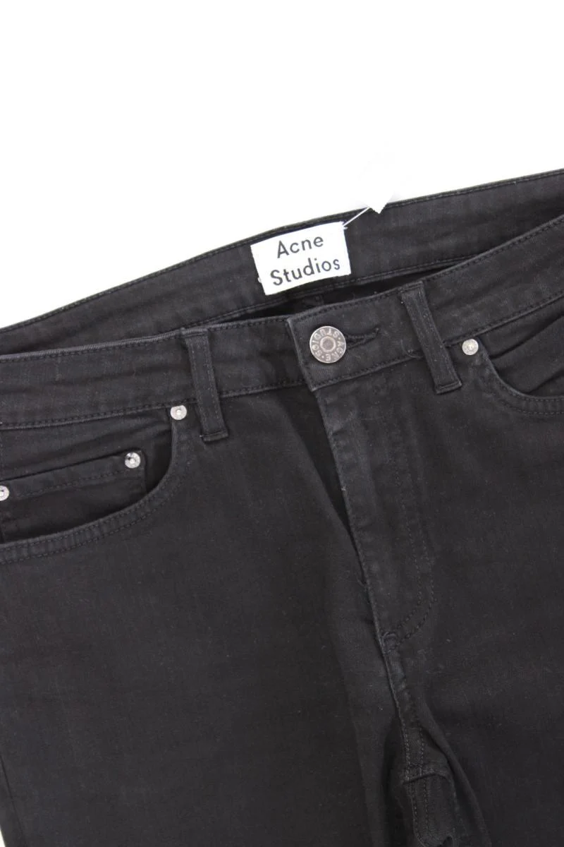 Acne Studios Skinny Jeans Gr. W29/L34 schwarz aus Baumwolle - Image 2