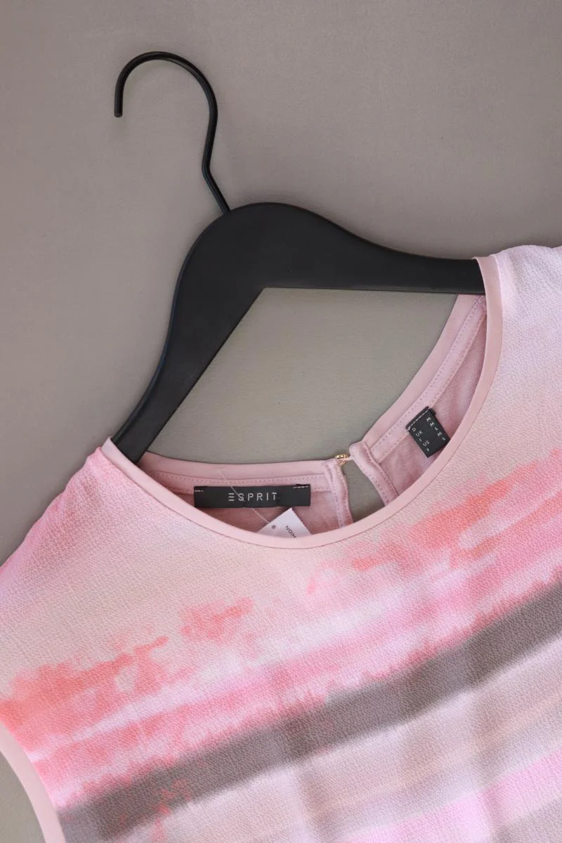 Esprit Kurzarmbluse Gr. M rosa aus Polyester - Image 3